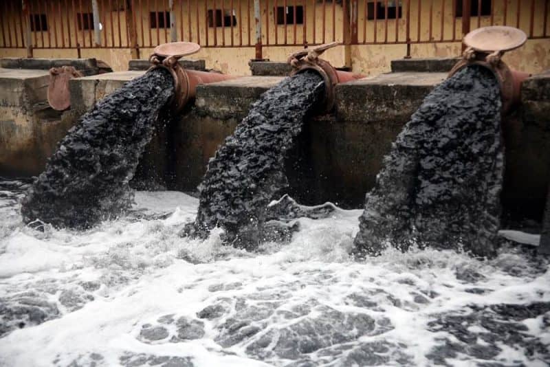 Ô nhiễm nước khu công nghiệp